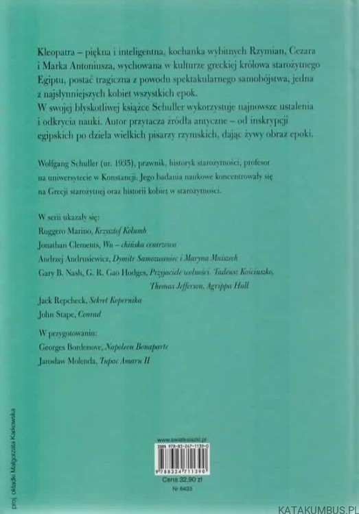 Kleopatra. WOLFGANG SCHULLER 2