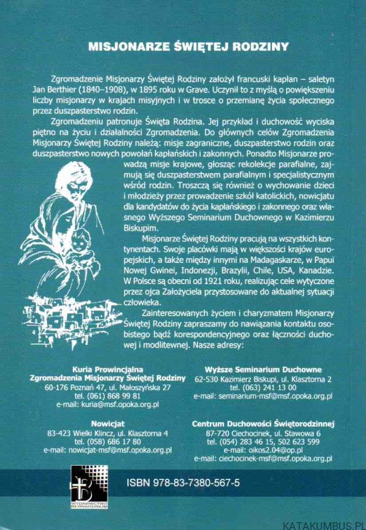 Mens Divinior: duch natchniony Bożym Duchem. PETER JOSEPH RAMERS MSF2