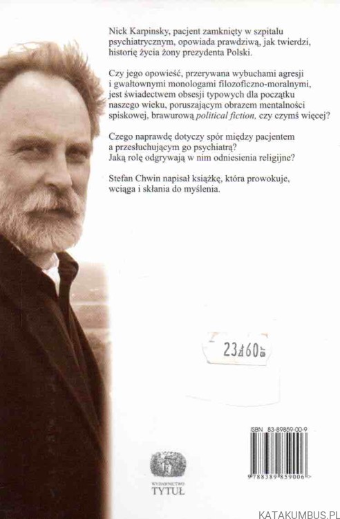 Żona prezydenta. STEFAN CHWIN 2