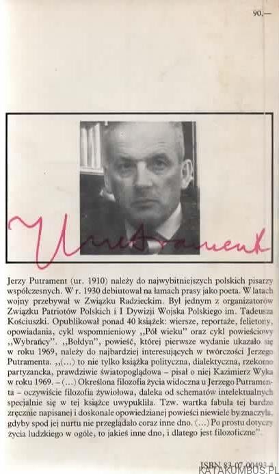 Bołdyn. JERZY PUTRAMENT