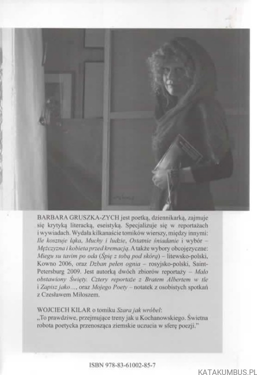 Szara jak wróbel. BARBARA GRUSZKA-ZYCH