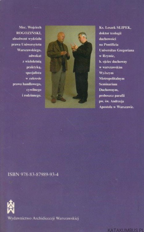 Rozmowy księdza z wierzącym grzesznikiem. Ks. LESZEK SLIPEK, WOJCIECH ROGOZIŃSKI