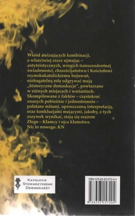 Mistyfikatoryka. KRZYSZTOF NAGRODZKI