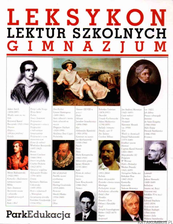 Leksykon lektur szkolnych - gimnazjum. ROBERT PRUSZCZYŃSKI