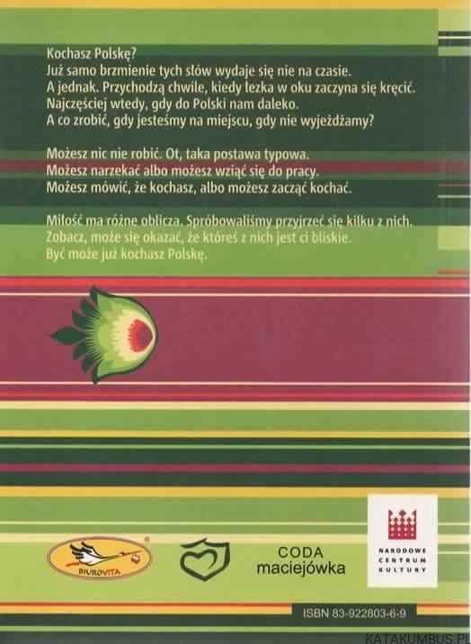 Kocham Polskę. Red. JOANNA ŁASKAWIEC