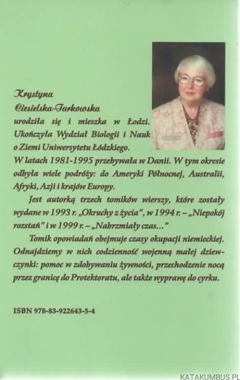 Nadzieja przetrwania 1939-1945. Opowiadania. KRYSTYNA CIESIELSKA-TARKOWSKA