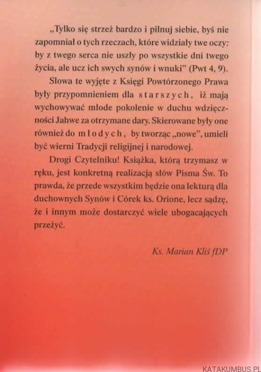 Odnowić wszystko w Chrystusie. Opr. Ks. BOLESŁAW MAJDAKA