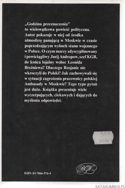 Godzina przeznaczenia. ADAM WALD