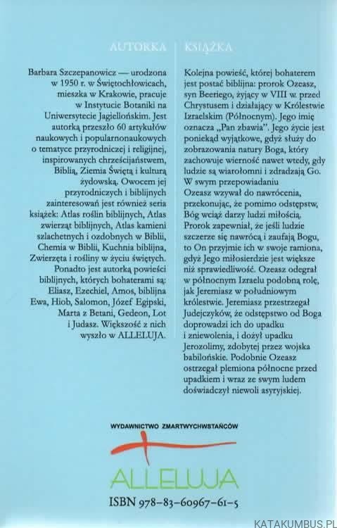 Ozeasz - prorok przebaczającej miłości. BARBARA SZCZEPANOWICZ