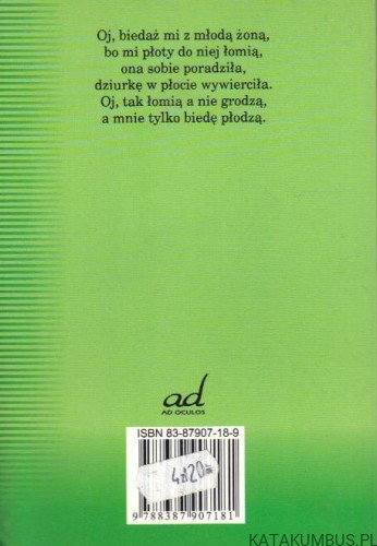 Dowcipy ludowe. Red. ANDRZEJ ŻMUDA