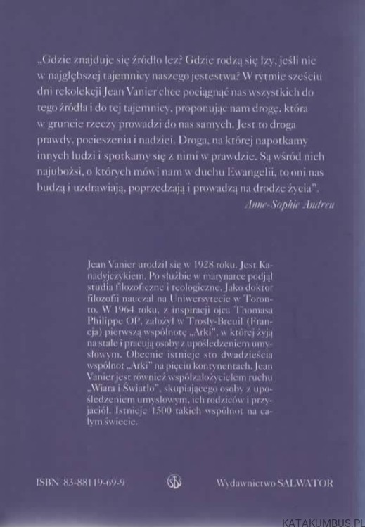 Źródło łez. JEAN VANIER