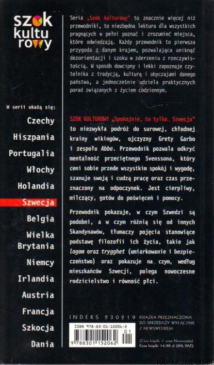 Spokojnie to tylko Szwecja. CHARLOTTE ROSEN SVENSSON