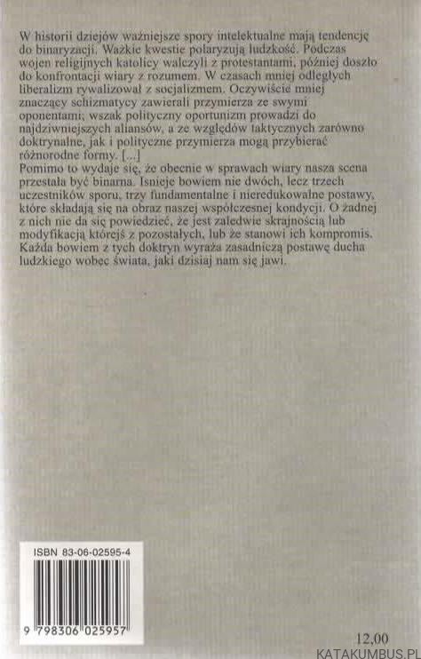 Postmodernizm, rozum i religia. ERNEST GELLNER