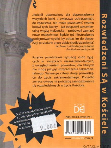 Rozwiedzeni są w Kościele. WOJCIECH ZAGRODZKI CSsR