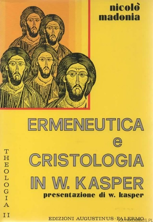 Ermeneutica e Cristologia In W. Kasper. NICOLO MADONIA