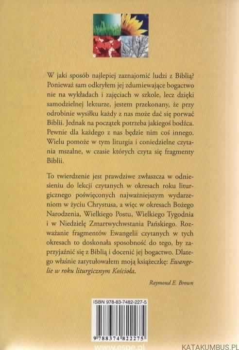 Ewangelie w roku liturgicznym Kościoła. RAYMOND E. BROWN