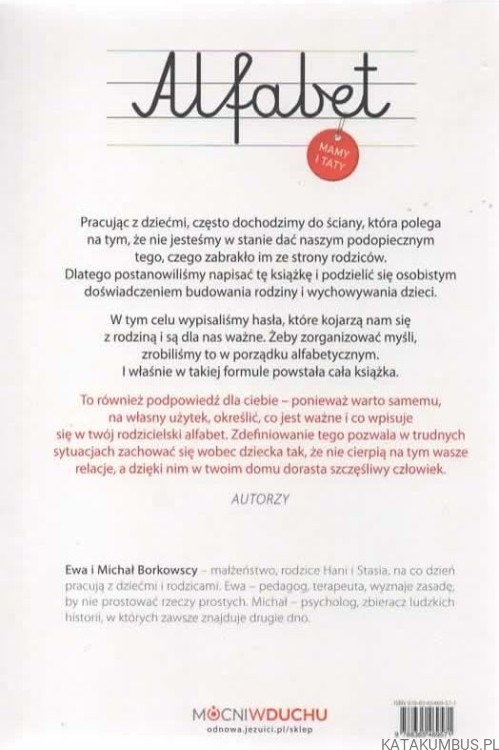 Alfabet mamy i taty. EWA I MICHAŁ BORKOWSCY