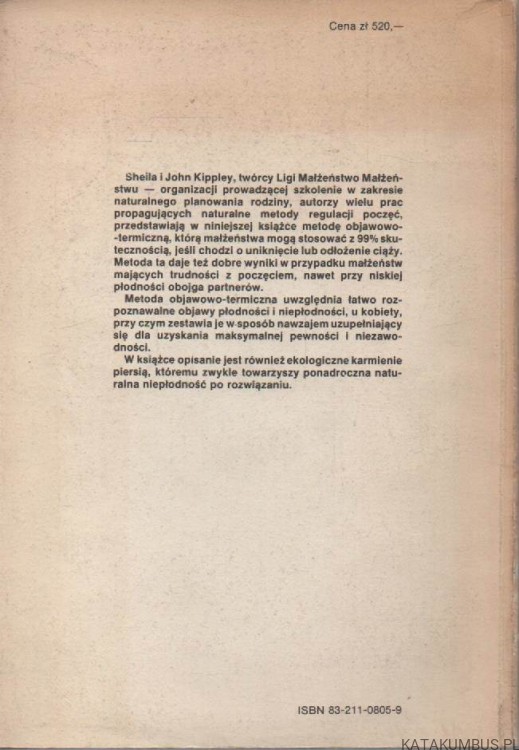 Sztuka naturalnego planowania rodziny. JOHN KIPPLEY, SHEILA KIPPLEY
