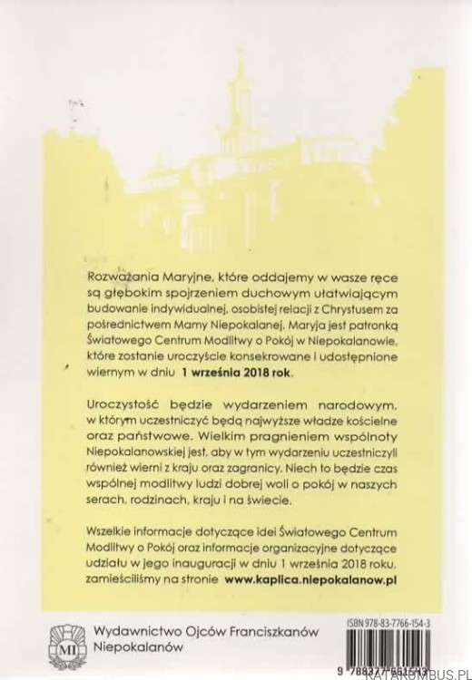 Niepokalana monstrancja Jezusa. Rozważania majowe. O.IGNACY KOSMANA OFMCONV