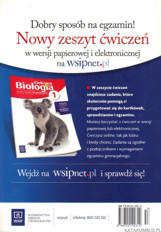 Ciekawa biologia: podręcznik do gimnazjum. Cz. 1. PRACA ZBIOROWA (+Płyta CD)
