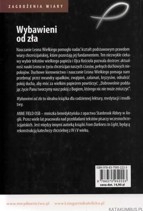 Wybawieni od zła. ANNE FIELD OSB