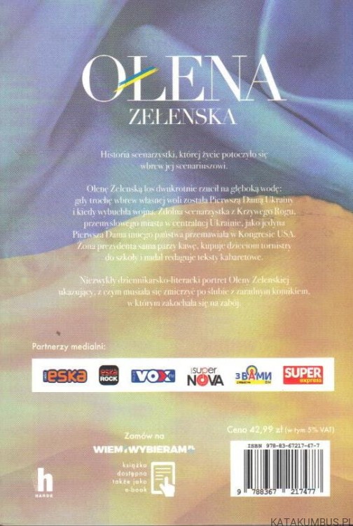 Ołena Zełenska. Kim jest Pierwsza Dama Ukrainy? ALINA MAKARCZUK