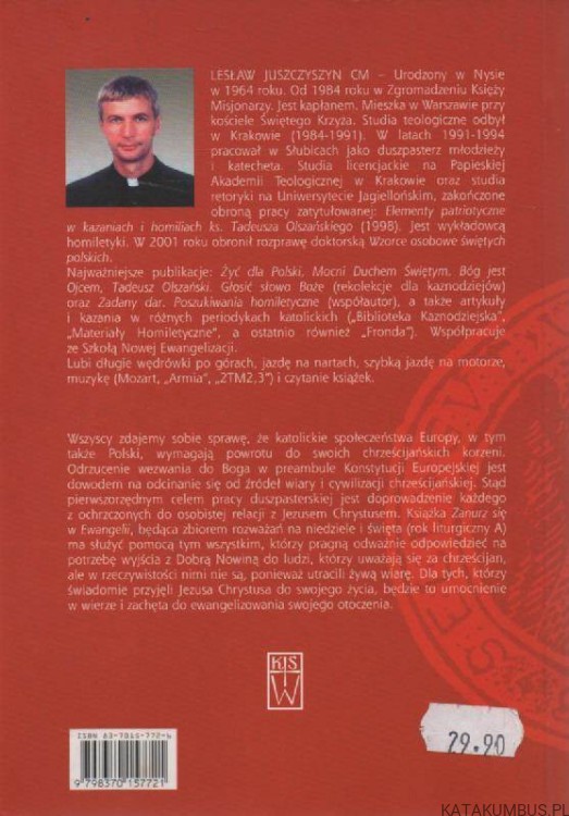 Zanurz się w Ewangelii. LESŁAW JUSZCZYSZYN CM