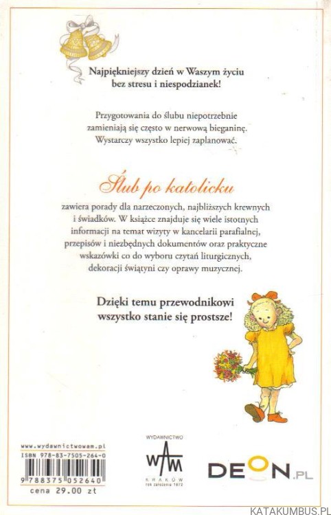 Ślub po katolicku. Praktyczny poradnik. MOLLY K. HANS, WILLIAM C. GRAHAM