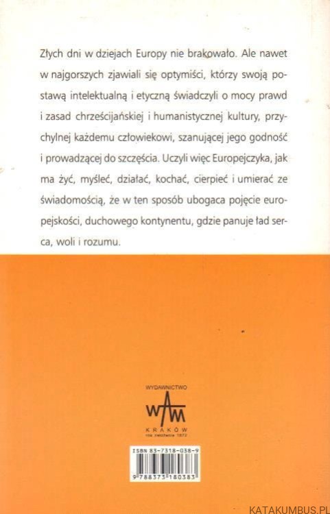 Wychowawcy Europy. JERZY MIREWICZ SJ
