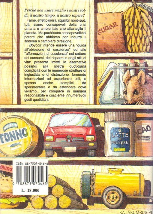 Boycott! Scelte di consumo, scelte di giustizia. red. CINZIA PICCHIONI (j. włoski)