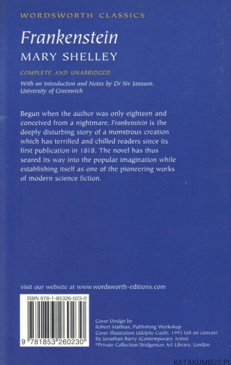 Frankenstein. MARY SHELLEY