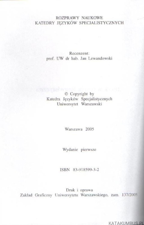 Język a teoria lingwistyczna. MIKOŁAJ TIMOSZUK