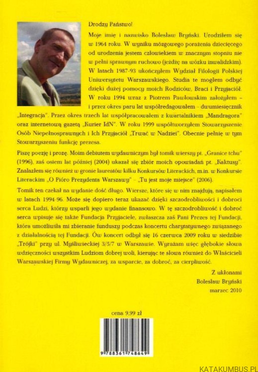 Silny strumień światła. BOLESŁAW BRYŃSKI