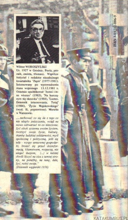 Dziennik węgierski 1956. WIKTOR WOROSZYLSKI