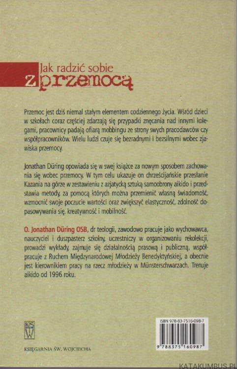 Jak radzić sobie z przemocą. JONATHAN DURING