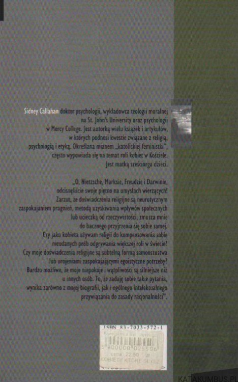 obiety, które słyszą głosy. SIDNEY CALLAHAN2