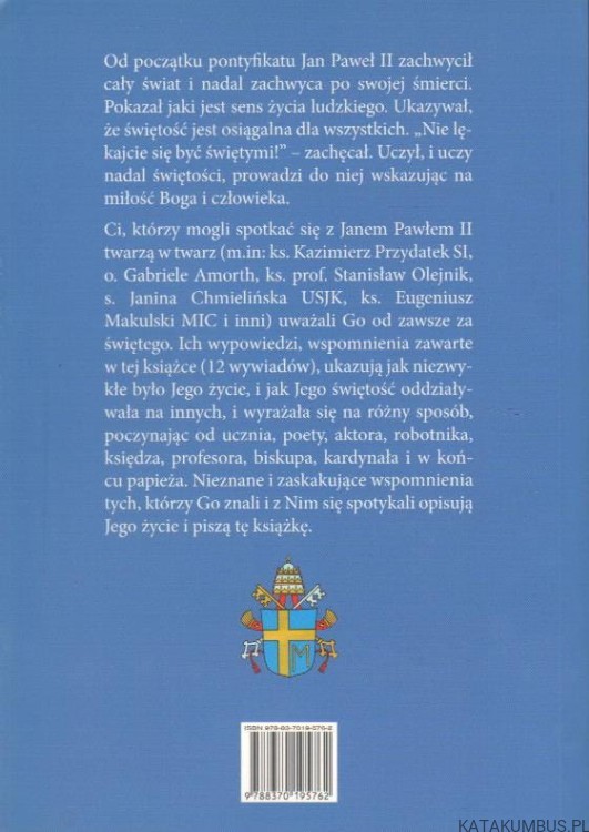 Uczył Świętości. KRZYSZTOF TADEJ