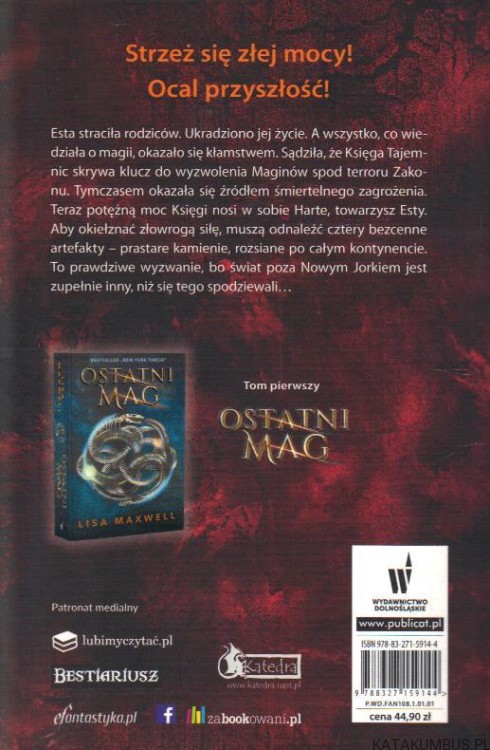 Złodziejka magii. LISA MAXWELL