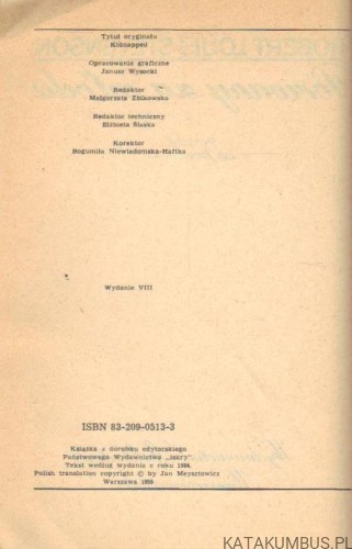 Porwany za młodu. ROBERT LOUIS STEVENSON