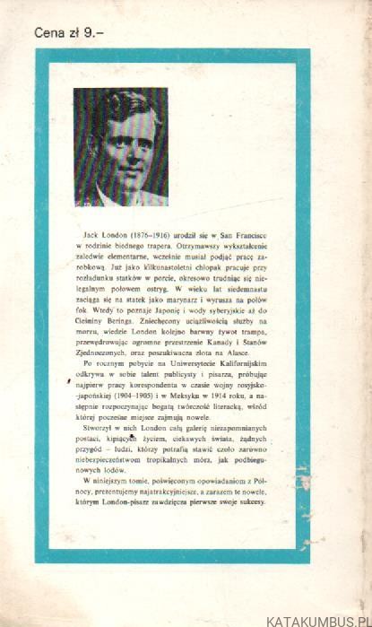 Odyseja północy. JACK LONDON