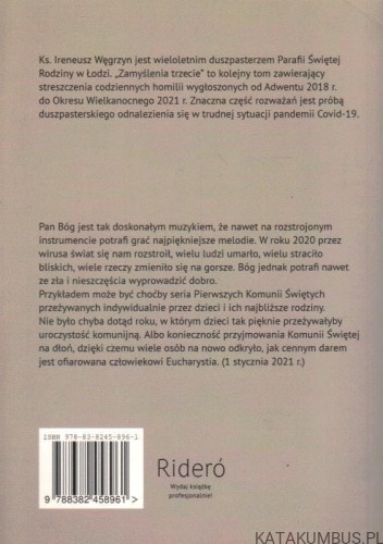 Zamyślenia trzecie. Ks. IRENEUSZ WĘGRZYN