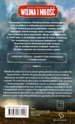 Wojna i miłość t. 61. Ukojenie. ELSE BERIT KRISTIANSEN