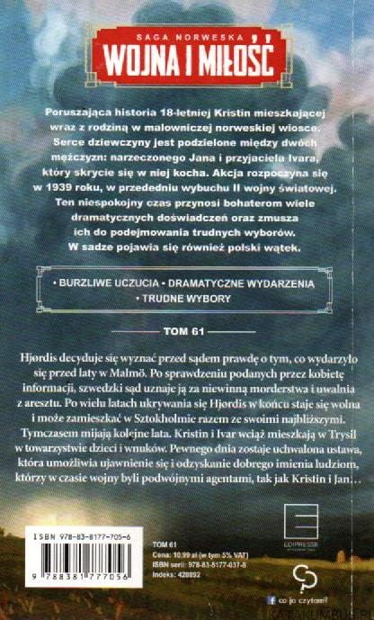 Wojna i miłość t. 61. Ukojenie. ELSE BERIT KRISTIANSEN