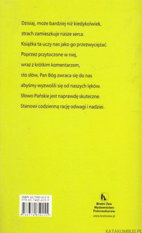 Sto słów by pokonać strach. Opr. GIAMPAOLO REDIGOLO