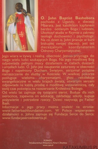 Jesteś obrazem Boga. O. JOHN BAPTIST BASHOBORA