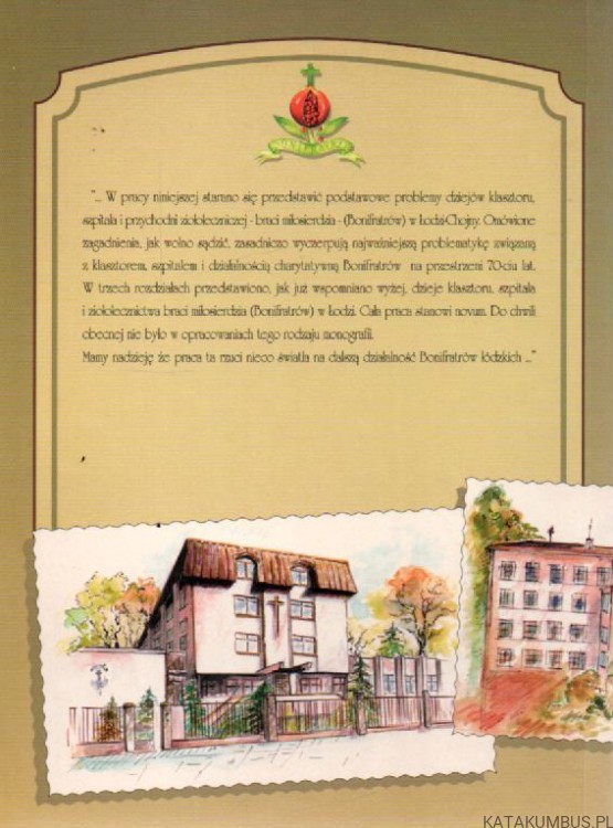 Bonifratrzy w Łodzi 1925-1995. MARCIN MAKSYMILIAN ŁOBOZEK O.H.