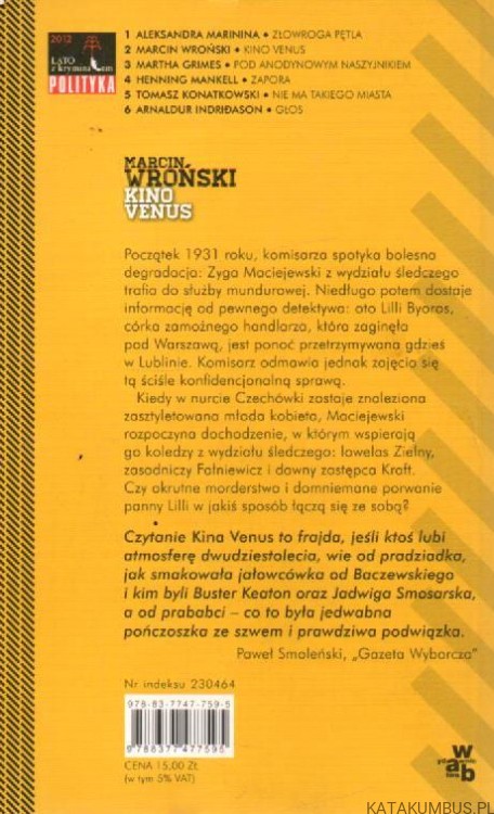 Kino Venus. MARCIN WROŃSKI