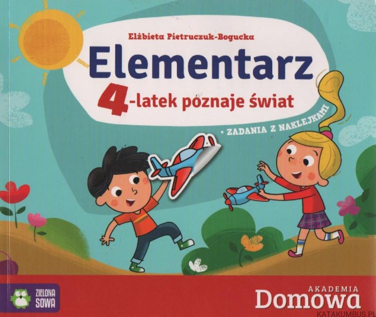 Elementarz 4-latek poznaje świat. ELŻBIETA PIETRUCZUK-BOGUCKA