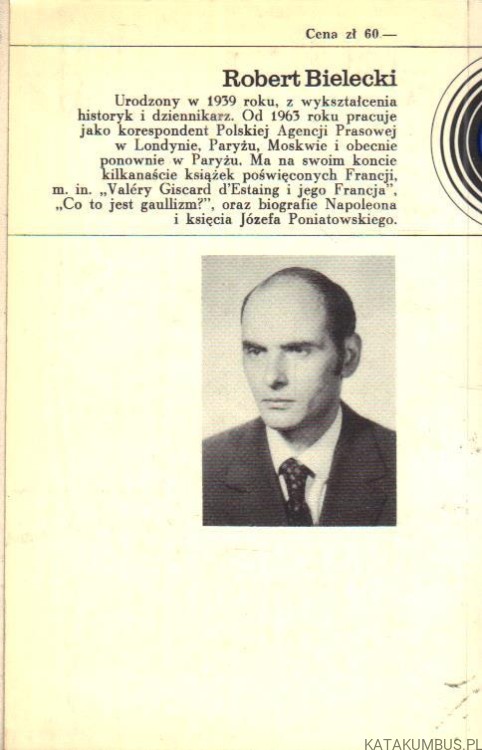 Francja: anatomia władzy.  ROBERT BIELECKI