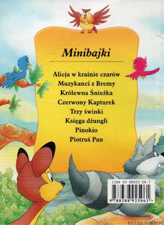 Minibajki. Alicja w krainie czarów. PRACA ZBIOROWA